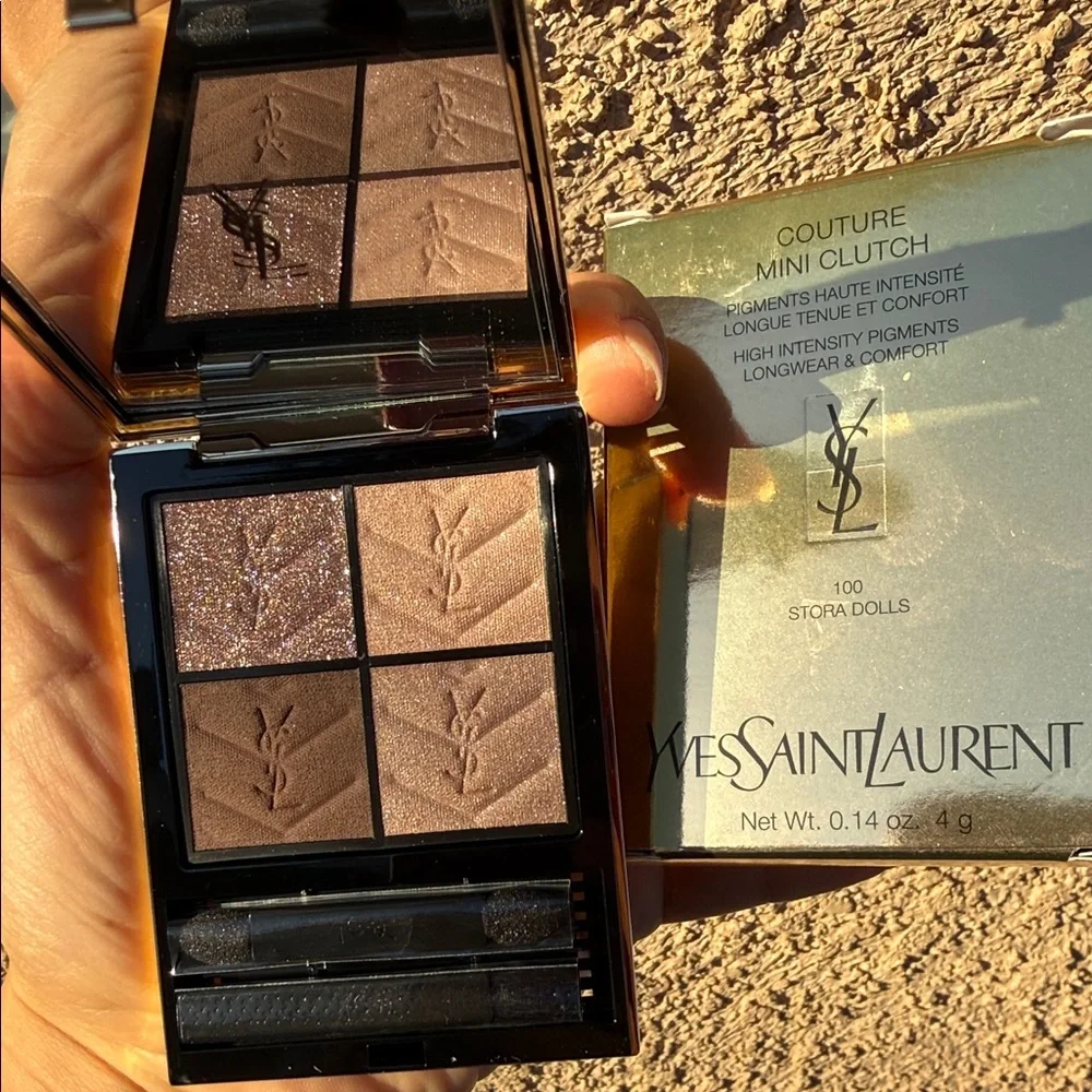 Yves Saint Laurent Couture Mini Clutch Eyeshadow Palette 100 stora dolls NEW AUT